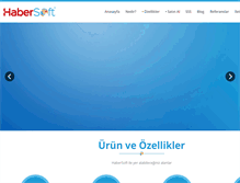 Tablet Screenshot of habersoft.com
